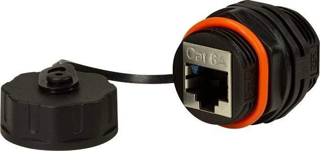 Logon PRISIJUNGIMAS PRISIJUNGIMO TINKLAS TWPGLAND83 lyties keitiklis / RJ-45 kabeliai Juodas