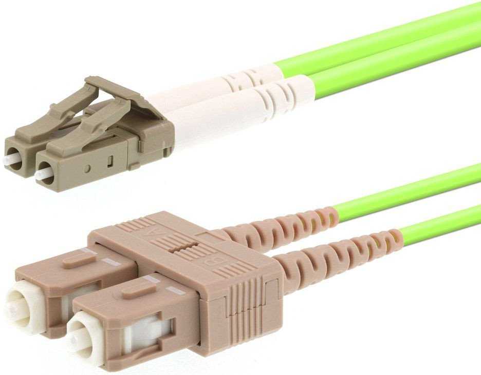 LOGON LOGON PROFESSIONAL AL5LCSC10I/5I InfiniBand/Glasfaserkabel 10 m LC SC Hellgrün (AL5LCSC10I/5I)