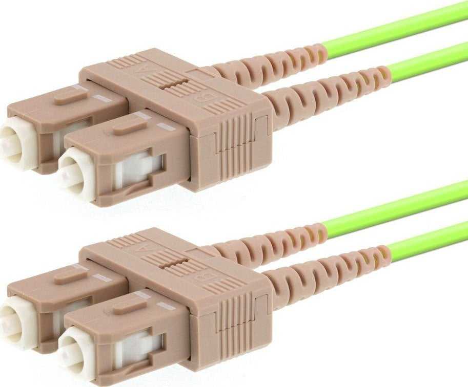 LOGON LOGON PROFESSIONAL AL5SCSC25I/5I kabelis InfiniBand / światłowodowy 25 m SC Jasnozielony