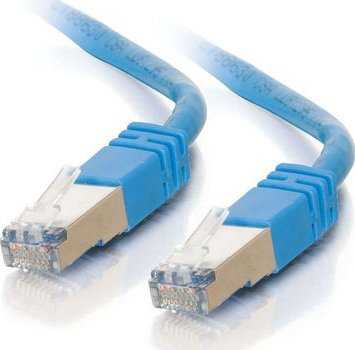 LOGON SSTP Cat6a kabelis sieciowy Mėlyna 3 m