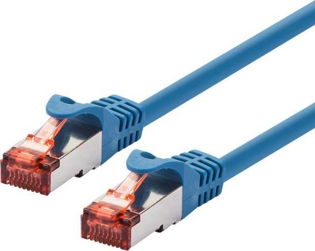 LOGON TCF66F070B tinklo kabelis Mėlyna 7 m Cat6a F/UTP (FTP)