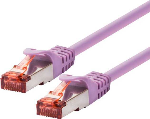 LOGON TCF66F100V kabelis sieciowy Violetinis 10 m Cat6a F/UTP (FTP)