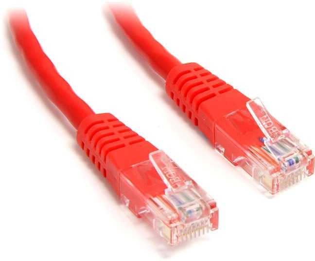 LOGON LOGON UTP Cat.5e, 30 m, Cat5e, RJ-45, RJ-45, Raudona