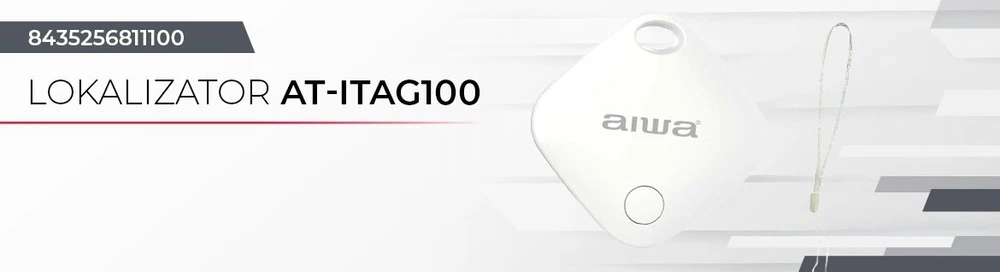 Raktų pakabukas Aiwa LOKALIZATOR AIWA AT-ITAG100