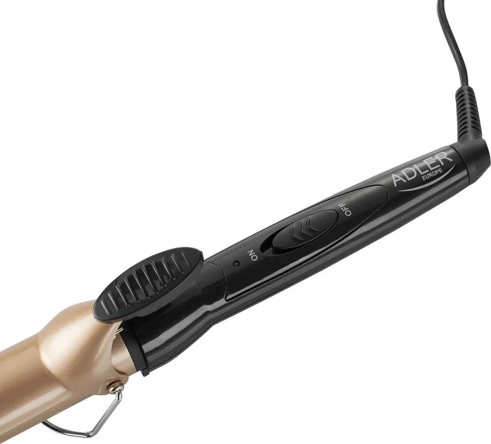 Adler | Hair Suktukas | AD 2112 | Ceramic heating system | Barrel diameter 32 mm | 55 W | Juodas