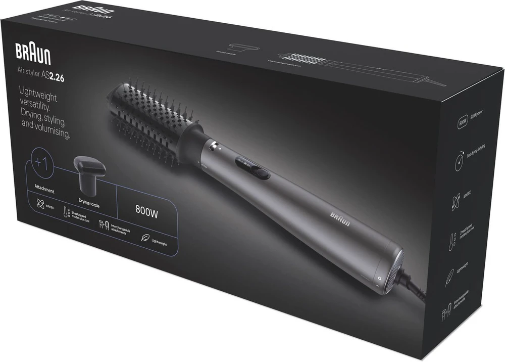 AS 2.26 Braun Plaukų Formavimo Šukos BRAS226E