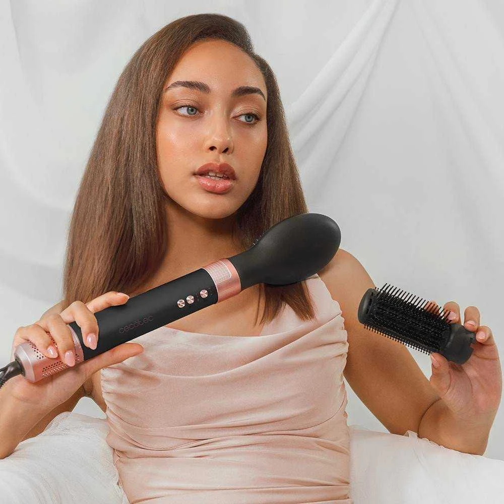 Modeliavimo šepetys Cecotec Bamba CeramicCare 12in1 AirGlam juoda