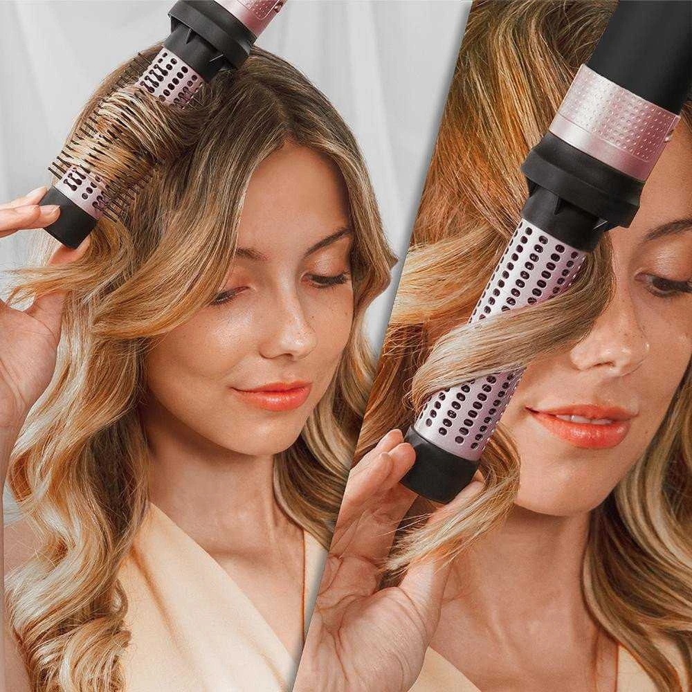 Modeliavimo šepetys Cecotec Bamba CeramicCare 12in1 AirGlam juoda