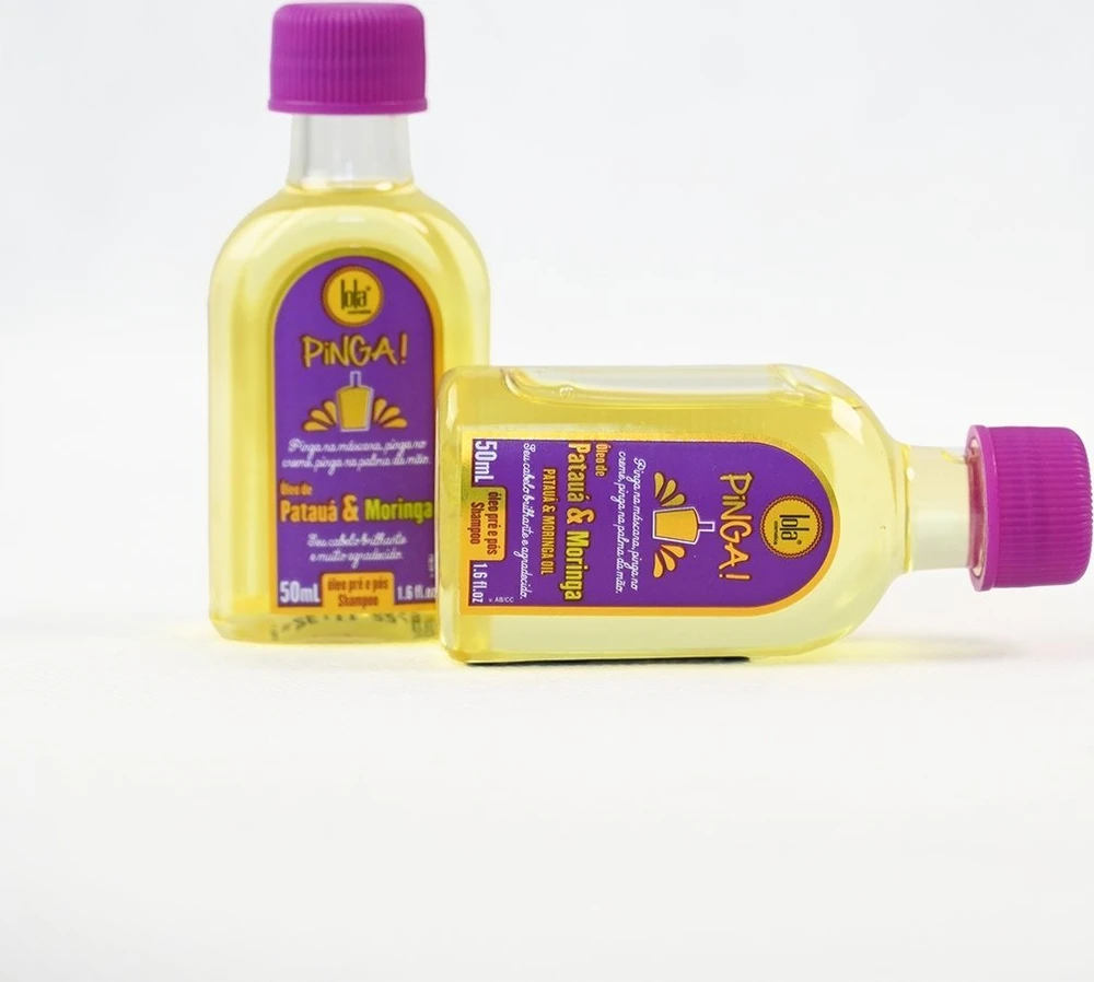 Lola Cosmetics Pinga aliejus su violetiniais kamšteliais