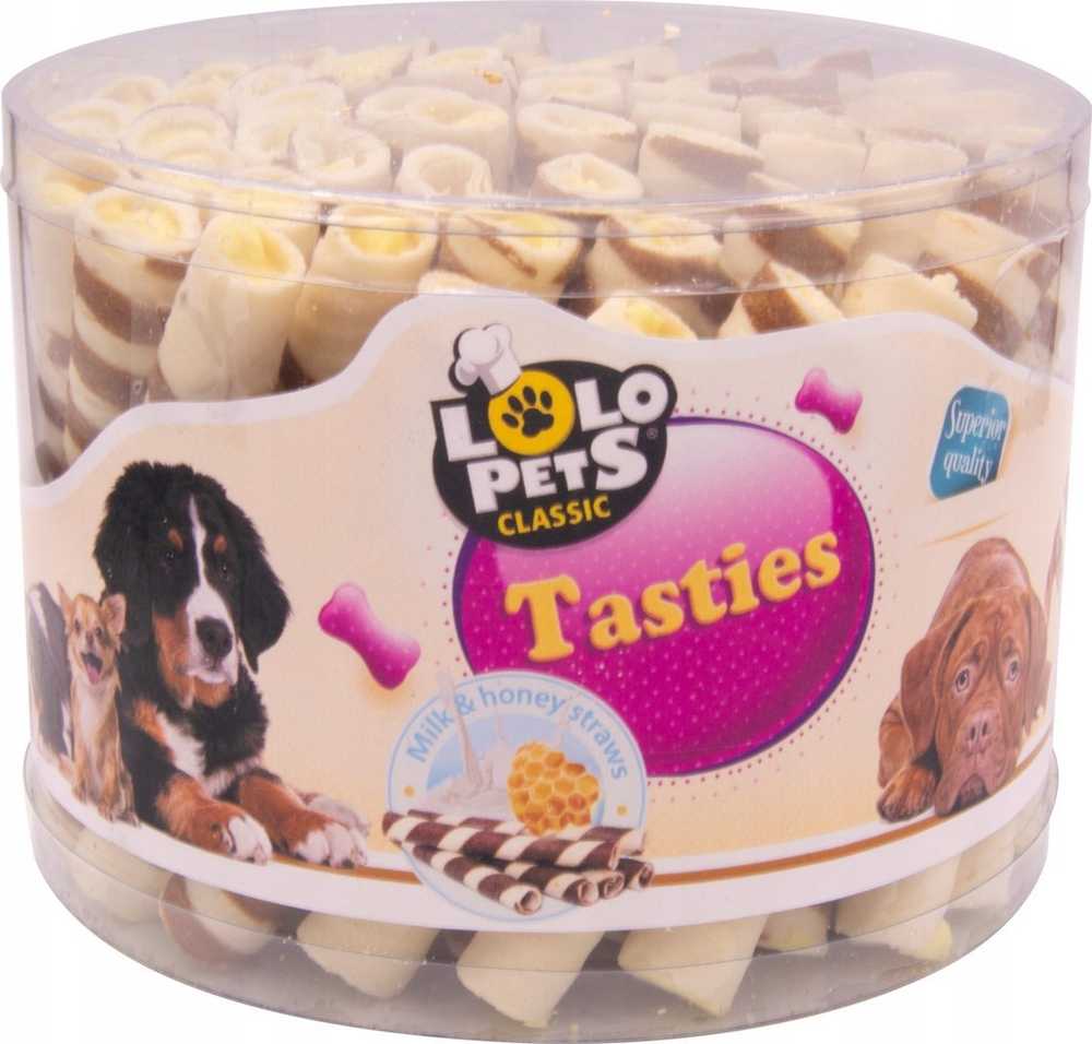 Lolo Pets Classic PIENO-MEDUS VŪBELIAI ŠUNIMS - antpirštis