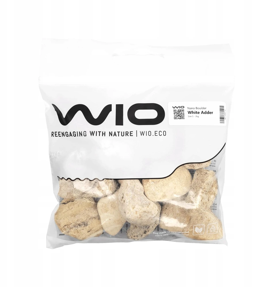 WIO White Adder akmenys 2kg pakuotėje
