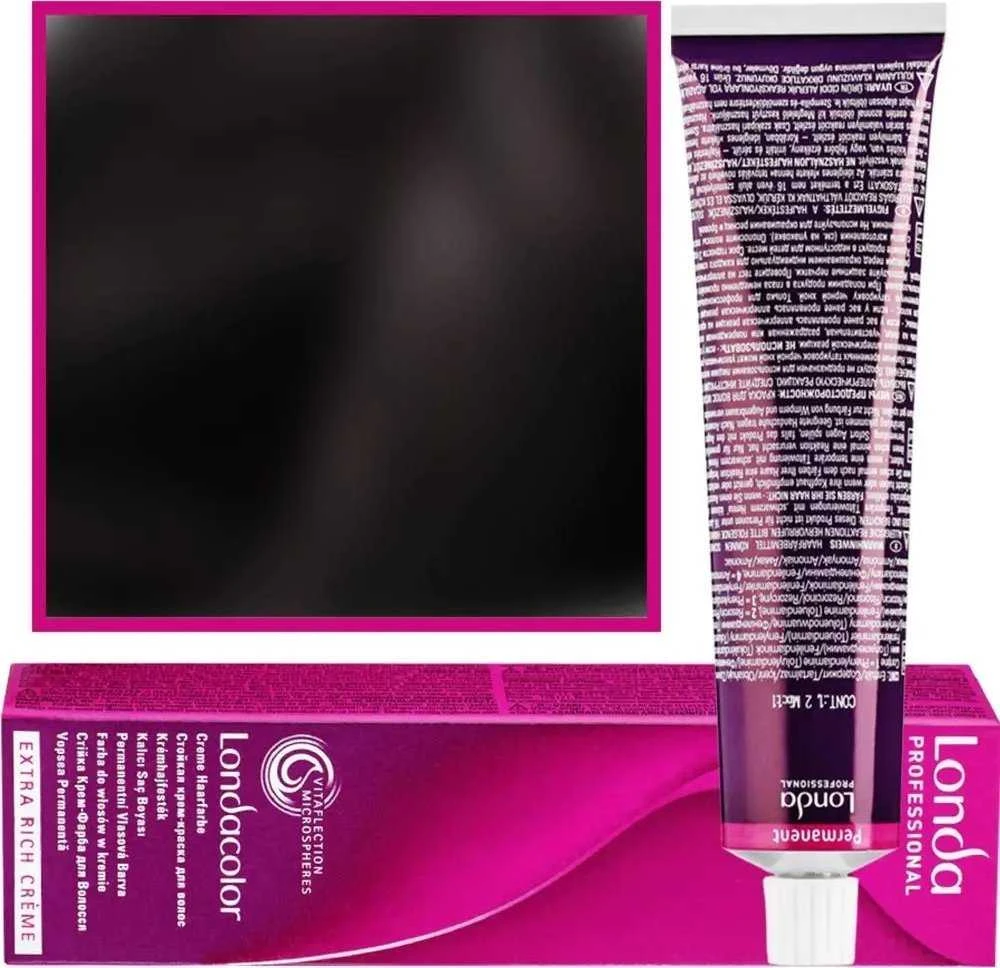 Londa Professional, Londacolor, ilgalaikiai plaukų dažai, 3/0, 60 ml
