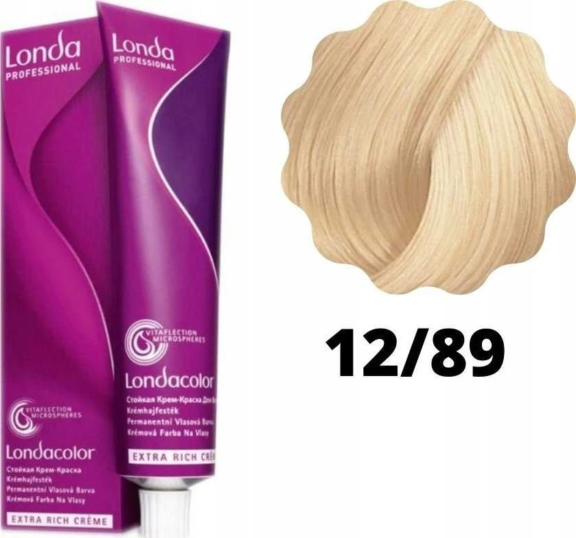Londa Professional, Londacolor, ilgalaikiai plaukų dažai, 12/89, 60 ml