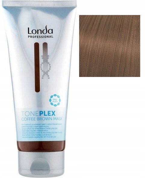 Londa Professional Tone Plex Coffee Brown Mask Hair Mask plaukų kaukė, 200 ml