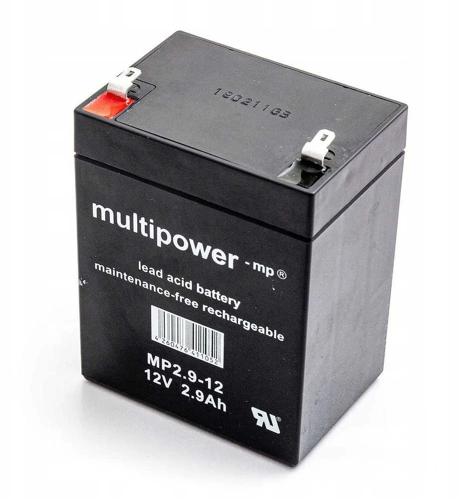 Long Multipower MP2.9-12 12V 2,9 Ah AGM Akumuliatorius