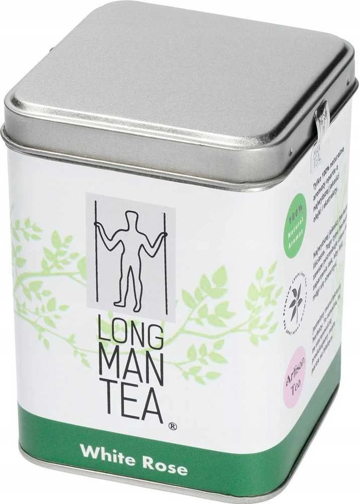 Long Man Tea - Baltoji rožė - Biri arbata - 100g skardinė