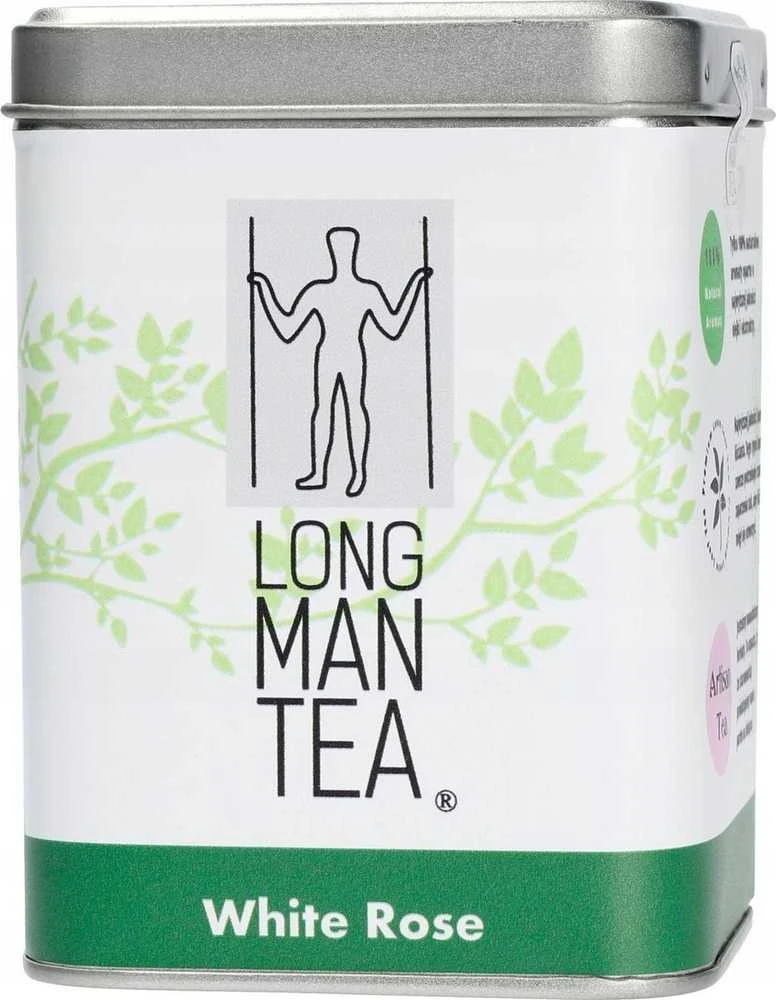 Long Man Tea - Baltoji rožė - Biri arbata - 100g skardinė