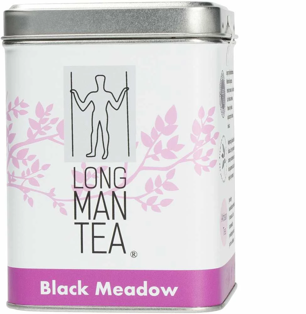 Long Man Tea Black Meadow metalinė pakuotė