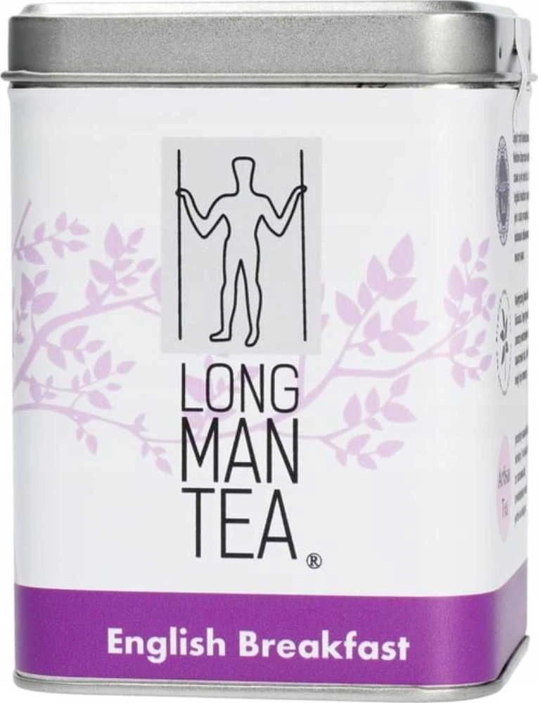 Long Man Tea English Breakfast 120g metalinė dėžutė