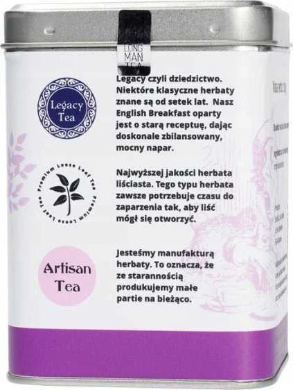 Long Man Tea Long Man arbata - Angliški pusryčiai - Biri arbata - 120g Caddy