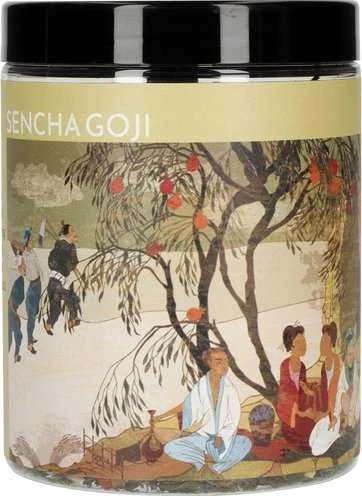 Long Man Tea Long Man arbata - Sencha Goji - Biri arbata - 80g Stiklainis