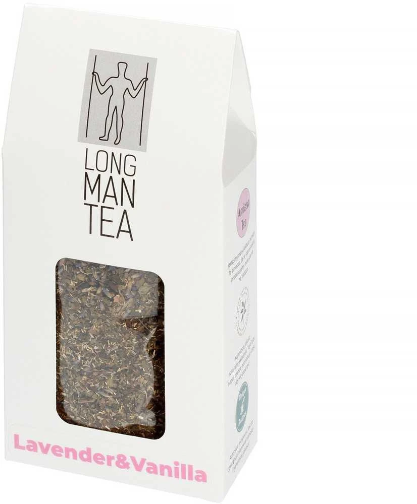 Long Man Tea „Long Man“ arbata – gerai išsimiegok: levandų ir vanilės – biri arbata – 40 g