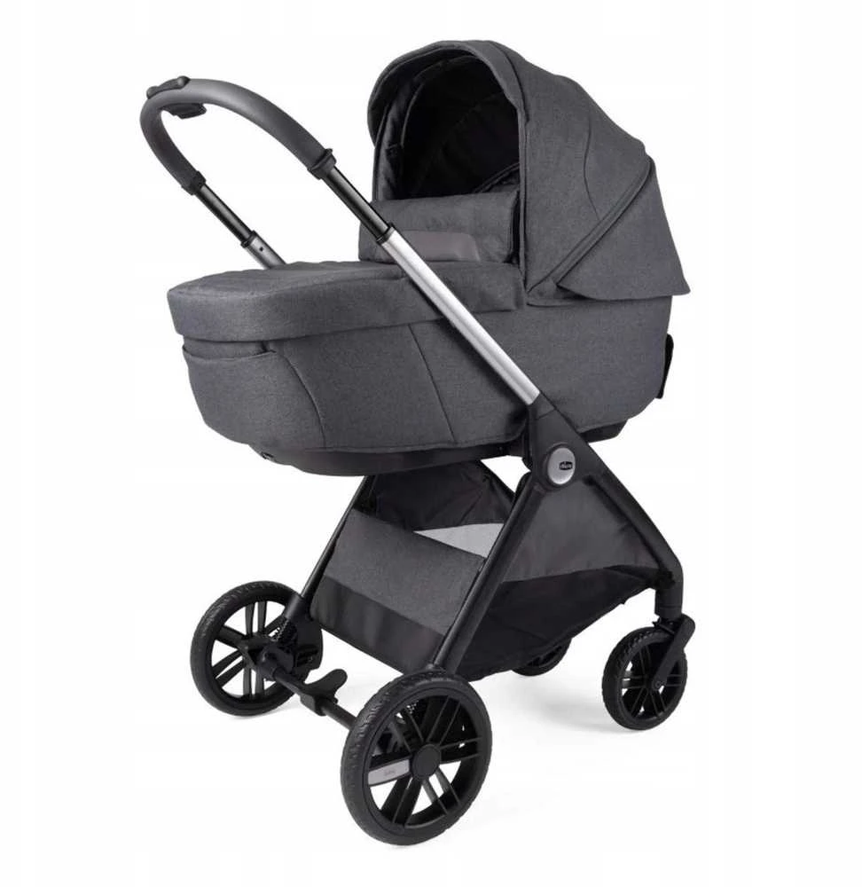 Chicco Vežimėlio gondola Gran Comfort Juodas Satin CHICCO