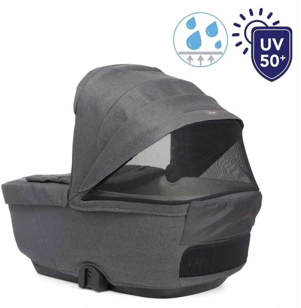 Chicco Vežimėlio gondola Gran Comfort Juodas Satin CHICCO