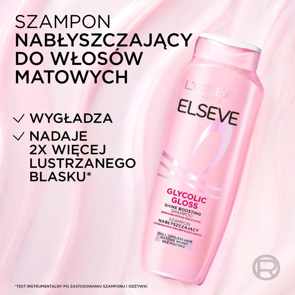 L'Oreal Elseve glikolinis blizgesio suteikiantis šampūnas pailgiems plaukams 400ml