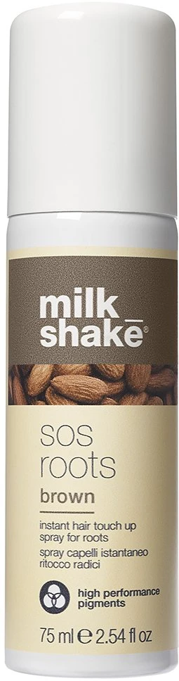 L'Oreal Milk Shake Milk_Shake SOS Roots Instant Hair Touch Up Brown šaknis maskuojantis purškiklis, 75 ml