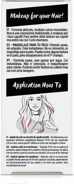 L'Oreal Paris Colorista plaukų makiažo pusiau ilgalaikiai plaukų dažai #LILACHAIR, 30 ml