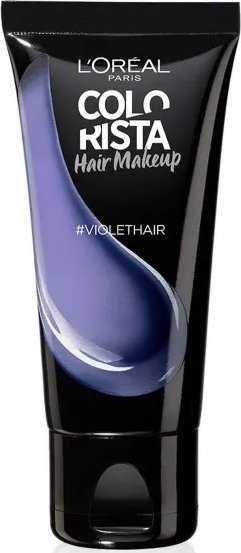 L'Oreal Paris Colorista plaukų makiažo pusiau ilgalaikiai plaukų dažai #VIOLETHAIR, 30 ml