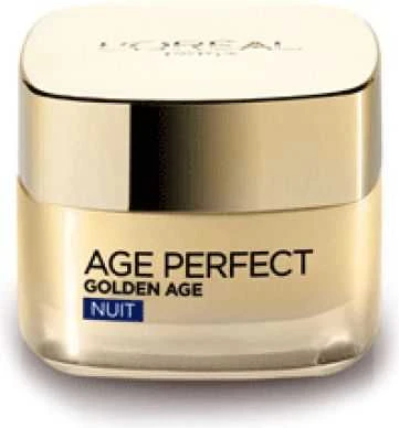 L'Oréal Paris Age Perfect Golden Age Night Skin Kreminis moterims, 50 ml