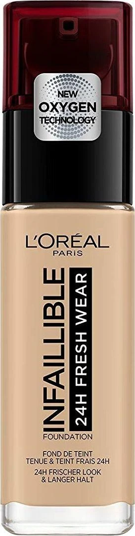 L´Oréal Paris Infaillible 24H Fresh Wear makiažo pagrindas 30 ml (145 Rose Beige)