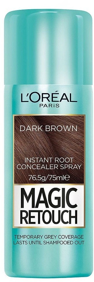 L'Oreal Paris Magic Retouch Root Touch-Up purškiklis 02 Dark Natural Brown, 75 ml