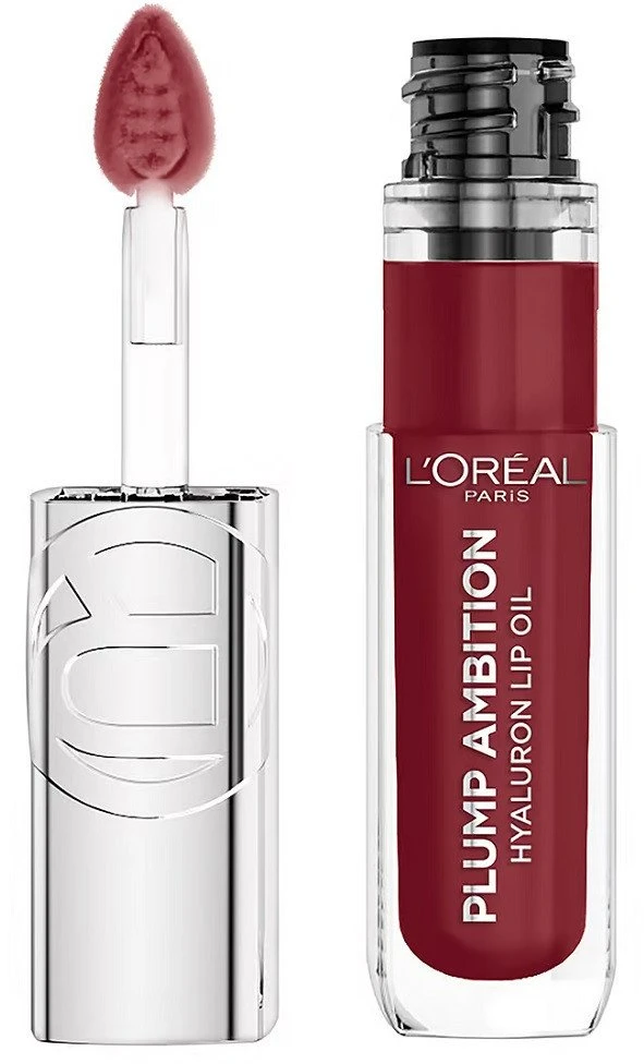 L'Oréal Paris Plump Ambition Hyaluron Lip Oil lūpų aliejus