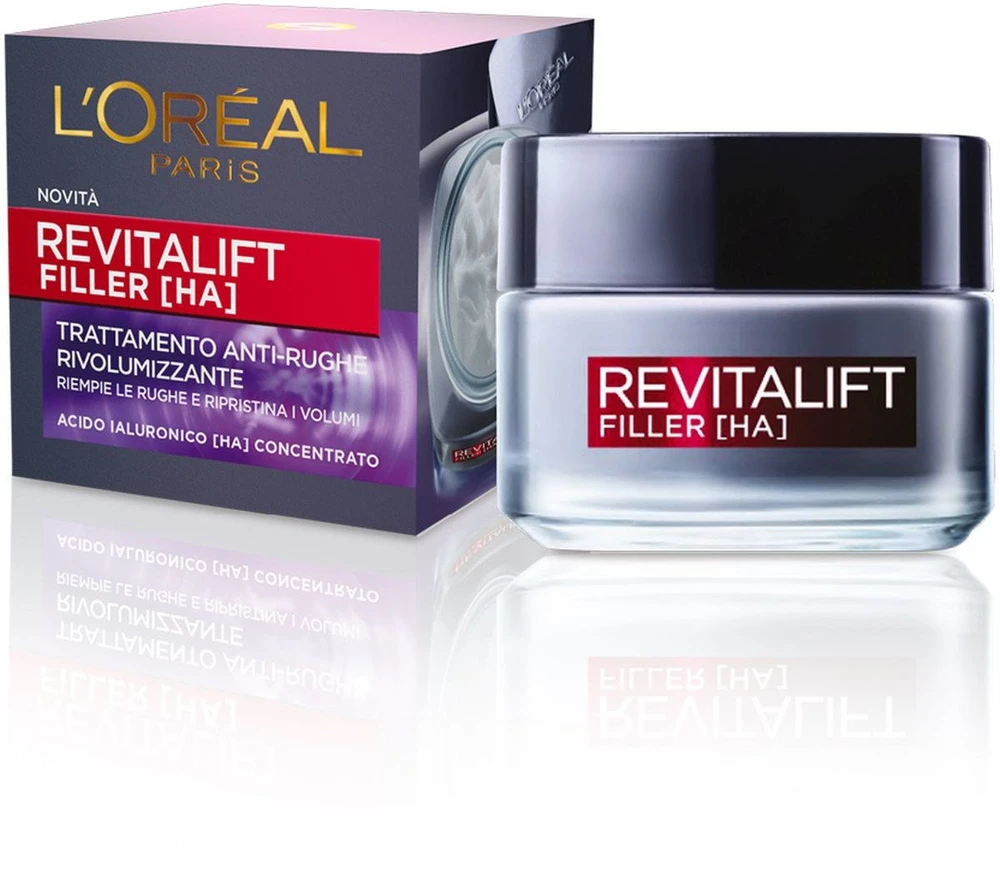 L'Oreal Paris Revitalift Filler Anti-Ageing Kreminis For Face, 50 ml