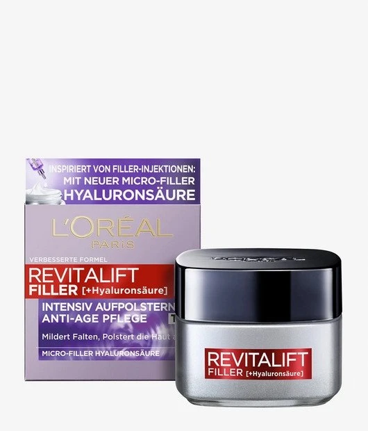 L'Oreal Paris Revitalift Filler Anti-Ageing Kreminis For Face, 50 ml