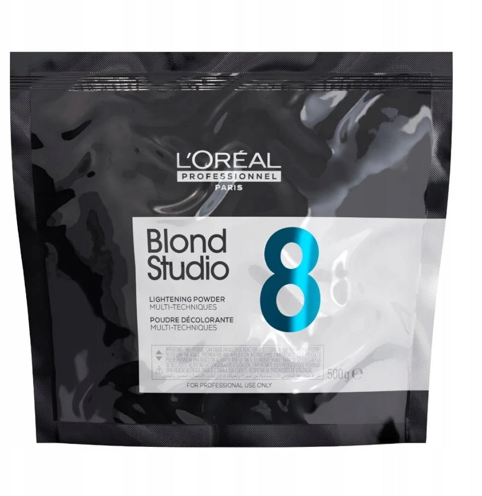 L'Oreal Professionnel Blond Studio Multi Technique 8 Highlighting Hair Oxidant Powder, 500g