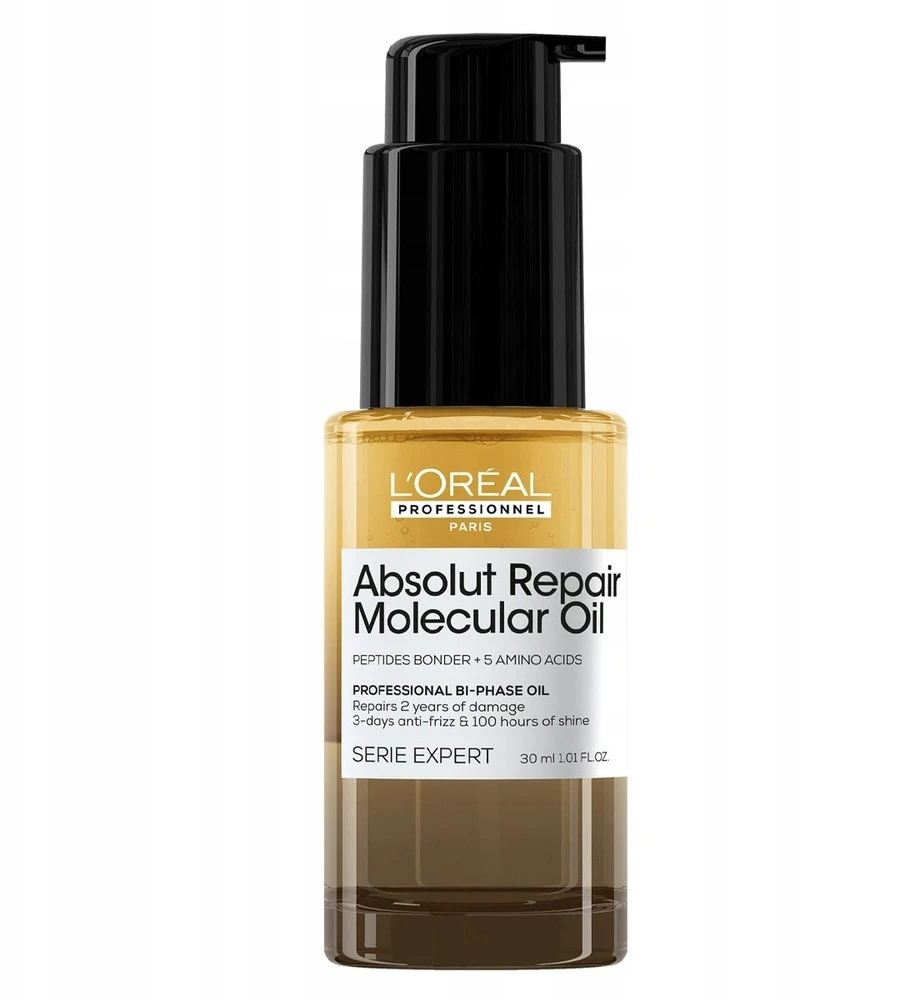 Plaukų aliejus L'oreal Professionnel Absolut Repair Molecular Oil 30 ml