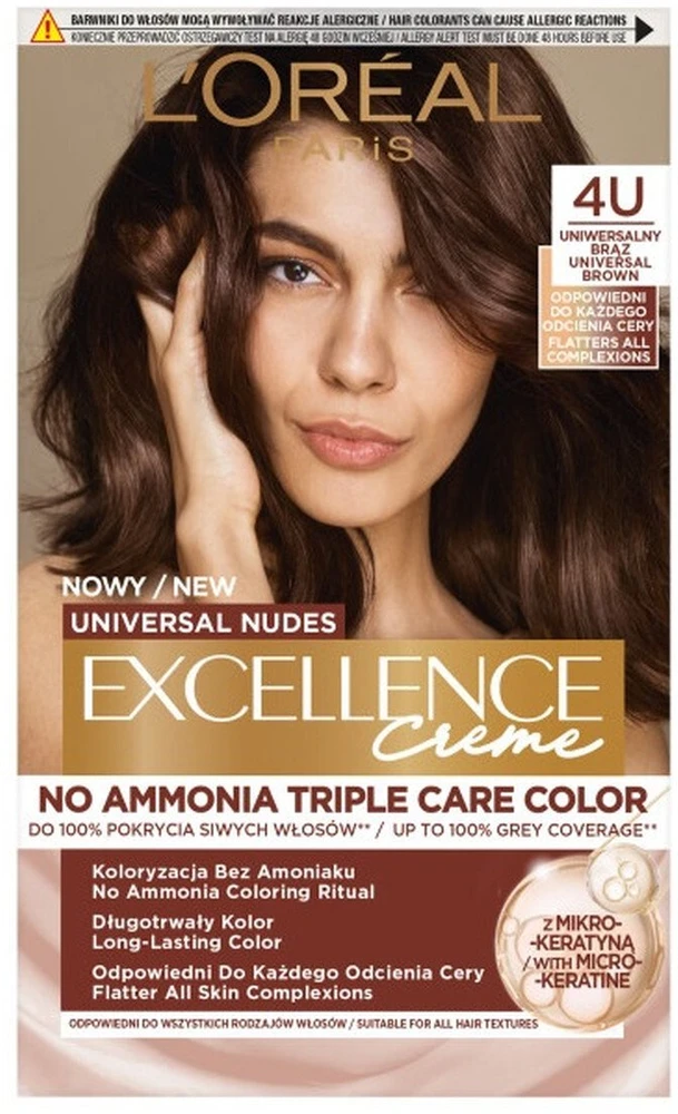 L'Oreal Universal Nudes Excellence kremas 4U Universal Brown