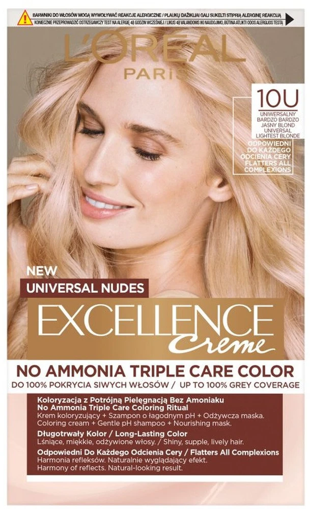 „L'Oreal Paris“ šviesiai blondiniai plaukų dažai 10U