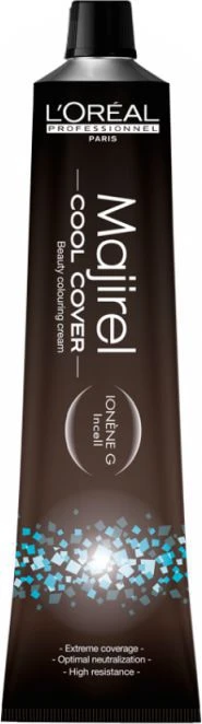 L'Oreal Professionnel Majirel Cool-Cover ilgalaikiai plaukų dažai be amoniako 7,18, 50 ml