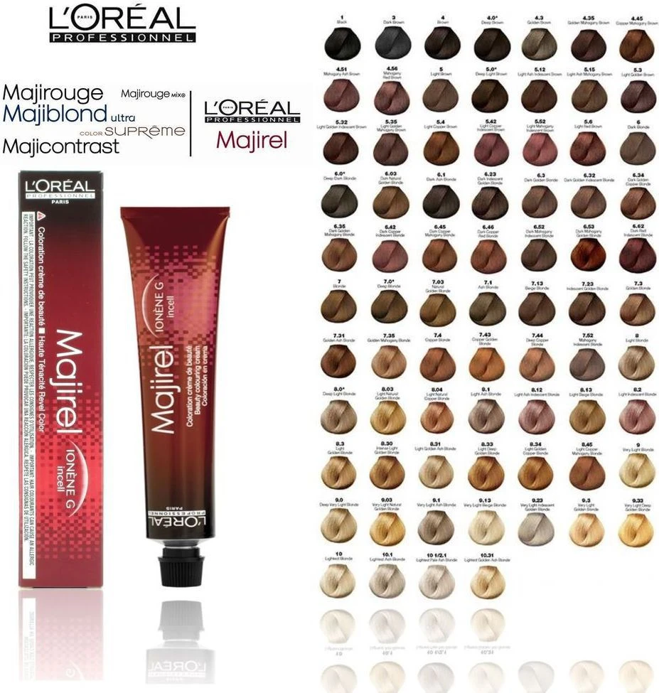 L‘oreal Professionnel Majirel plaukų dažai 50ml - 5.1