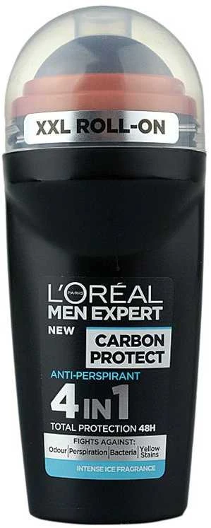 L'Oreal Men Expert rutulinis dezodorantas su šviesiu dangteliu