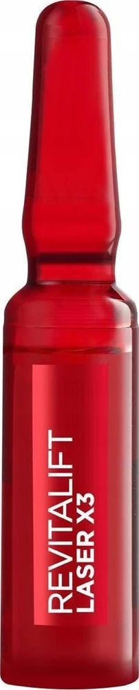 L'Oreal Paris Revitalift lazerinis Renew glikolinės rūgšties šveičiamųjų ampulių rinkinys veidui su glikolinės rūgšties ampulėmis, 7 vnt., 1 ml