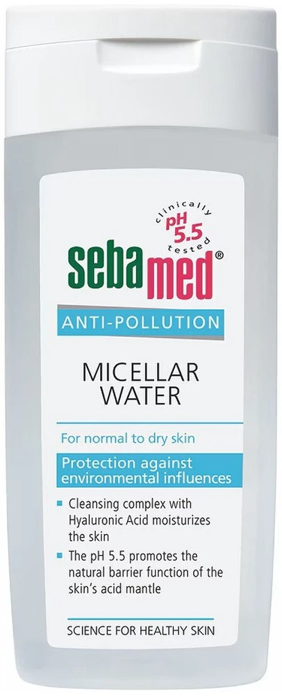 Sebamed Micelinis vanduo normaliai ir sausai odai nuo taršos (Anti-Pollution) 200 ml