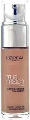 L'Oreal Paris, „True Match“ skystas makiažo pagrindas, C7, „Ambre Rose“, SPF 17, 30 ml