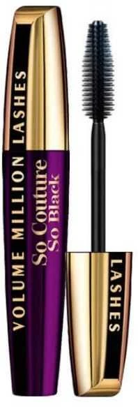 Blakstienų tušas L'Oreal Volume Million Lashes SO COUTURE itin juodas 9,6ML