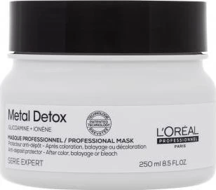 L’Oreal Paris L'OREAL PROFESSIONNEL_Metal Detox Mask plaukų apsauginė kaukė po dažymo procedūros 250ml